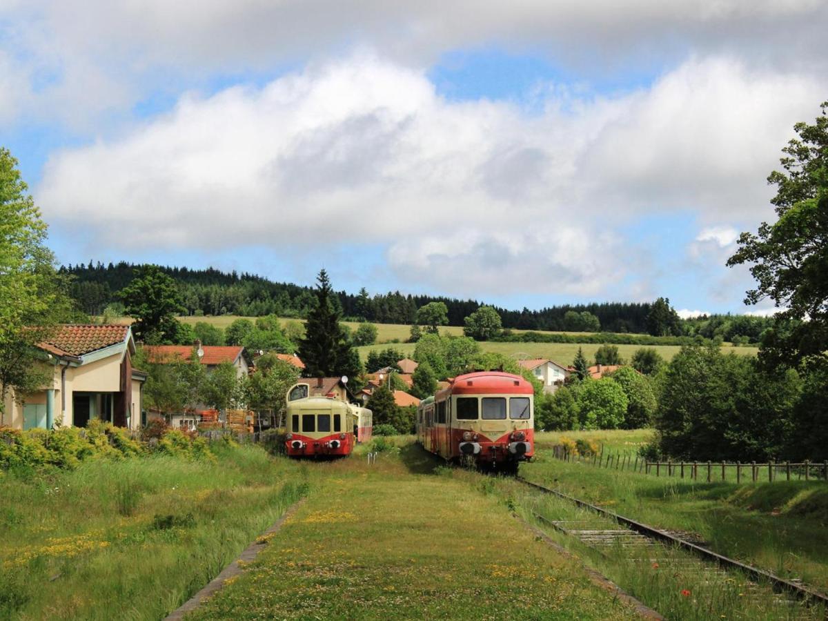Gite Avec Cheminee, Terrasse Et Wifi - Animaux Acceptes - Fr-1-496-163 Usson-en-Forez Exteriör bild